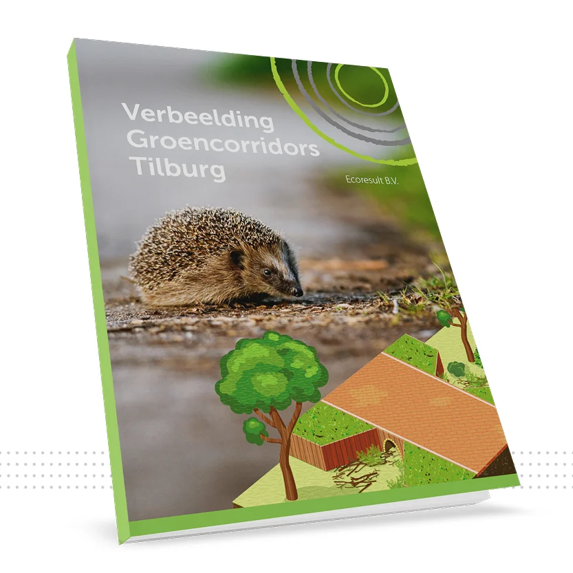 Tilburgkaft 01: kaft van een boek laten vormgeven over groencorridors
