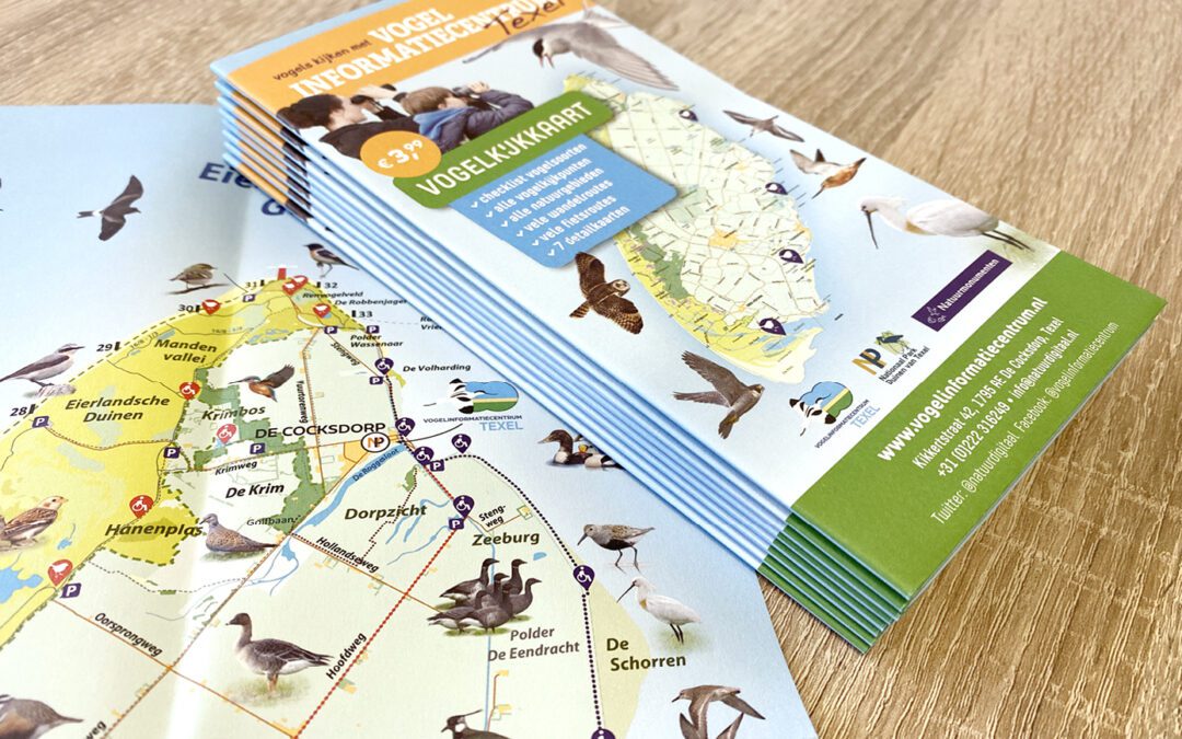 Vogelkijkkaart Texel
